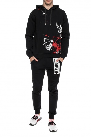 Printed sweatshirt with rips, zdjęcie 2 Printed sweatshirt with rips od Les Hommes